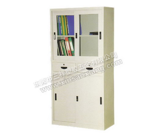 移門中(zhōng)鬥櫃<br> 型号：TG-026<br>規格(mm)：1800H×900W×400D